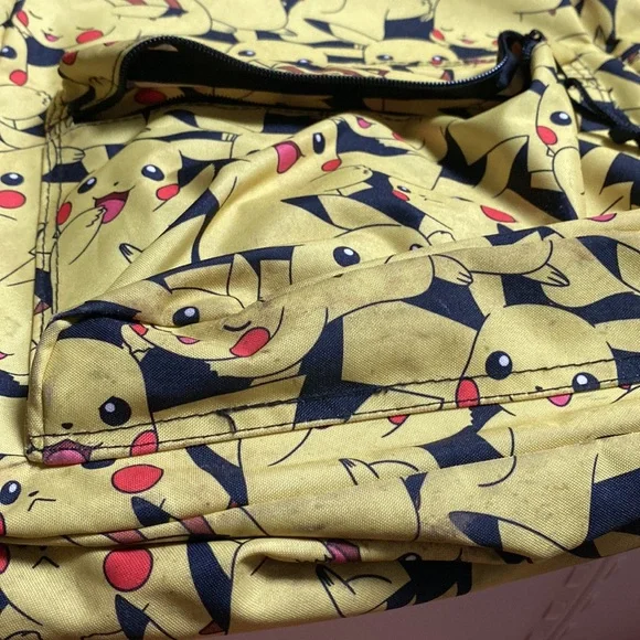 Yellow Pikachu Backpack - Picture 2 of 2